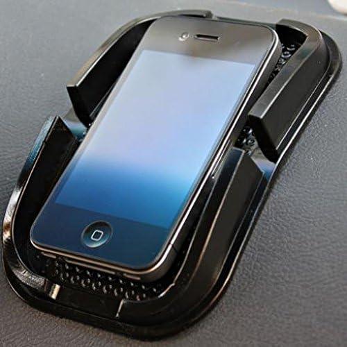 מחזיק לוח מחוונים ללא החלקה לרכב הרכבה על מחצלת דביק רכב שולחני טלפון שולחני טלפון שחור עבור T-Mobile Samsung