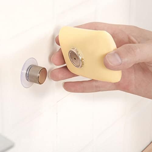 Zerodeko 10 סטים של מחזיקי סבון מגנטיים יצירתיים קיר אמבטיה מחזיקי סבון תלויים