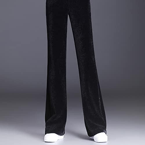 מכנסי רגל רחבים של KKKONION מכנסי טרנינג יוגה נושמים מכנסי טרנינג נשימה משקל קל מכנסיים ארוכים