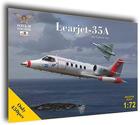 דגם Sova 72028-1/72 - Learjet 35a