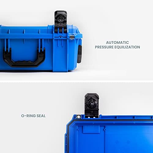Seahorse 830 Camera Professional Cameration Case Hard עם מחלקים מרופדים - TSA מאושר / MIL Spec / IP67