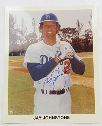 ג'יי ג'ונסטון חתום על חתימה אוטומטית 8x10 תמונה VII - תמונות MLB עם חתימה
