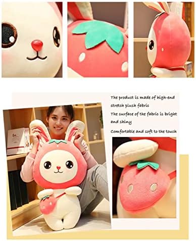 Liyusae Bunny Clush Pillow צעצוע צעצוע ארנב פירות בעלי חיים ממולאים פלושי חמוד אננס פסחא ארנב ארנב ארנב