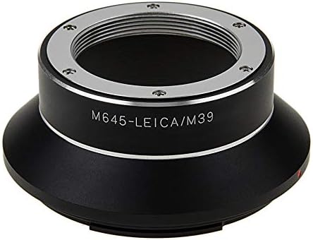 Fotodiox Pro עדשה מתאם הר, Leica Visoflex M39 עדשה לממיה 645 מתאם הר -מצלמה -עבור MAMIYA ZD, 645AFD III, 645AFD