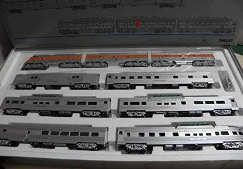 מרקלין הו מערב פסיפיק קליפורניה זפיר דיגיטלי יוקרה רכבת סט 26600, כל יצוק כבד מתכת אמד-פ7 דיזל יחידות