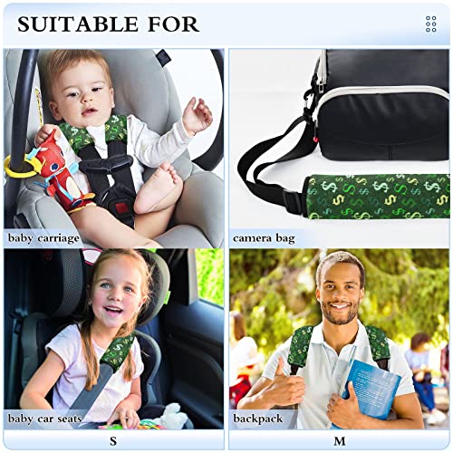 רצועת מושב מכונית שלט דולר מכסה לילדים לתינוקות 2 יח 'רצועות מושב רכב רפידות כרית כרית כרית מגן