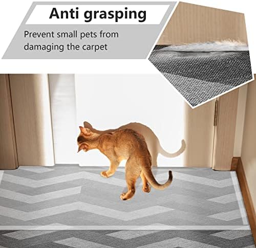 מגן שטיחים לחתול Minayi לחתול דלת מגן על שטיח שטיח לחיות מחמד פקק שריטות שטיח מתחת לדלת מגן שטיחים חתול