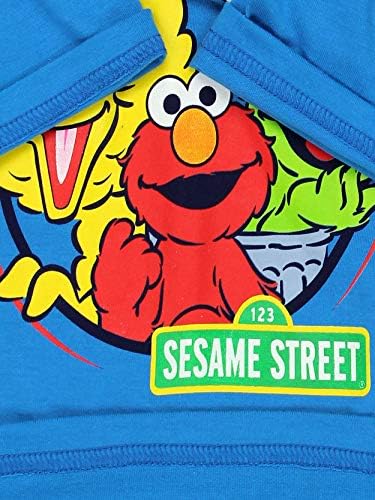 רחוב סומסום בנים קצר שרוול חולצה עבור תינוקות ופעוטים-כחול או אדום