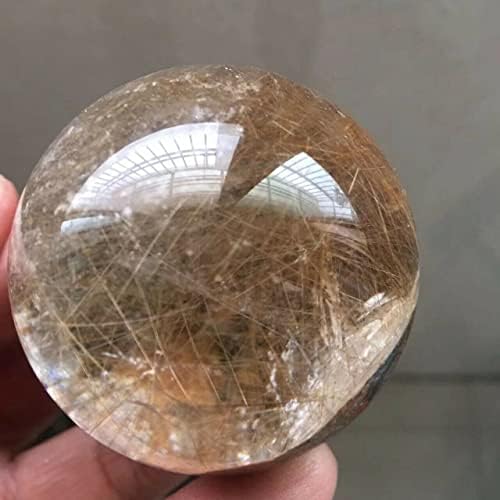 NKB1919951 כדור קריסטל AAA ++ רוטיל קוורץ טבעי רוק קריסטל אבן חן אבן