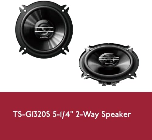 פיוניר TS-G1320SS 5-1/4 רמקול קואקסיאלי דו כיווני 250W MAX & TS-F1634R 6.5 200W רמקולים 2 כיוונים