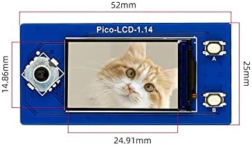 Treedix 1.14 אינץ 'מודול תצוגה LCD מודול LCD מודול SPI לוח הרחבה 65K צבע IP
