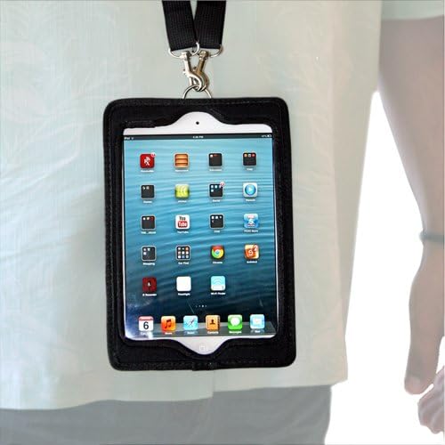Ibaggs המטייל עבור ה- iPad mini עם צוואר/כתף רצועה שחור-שחור