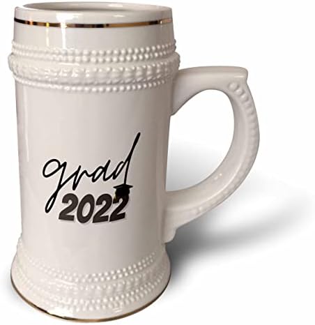3drose 3drose - רוזטה - סיום לימודים - גראד 2022 מתנה ללימודים - 22oz שטיין ספל