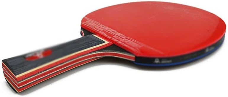 DLOETT נייד פינג פונג מחבט סט שולחן טניס טניס מחבטי ההנעה של 2 משוטים פינג פינג ארוכים