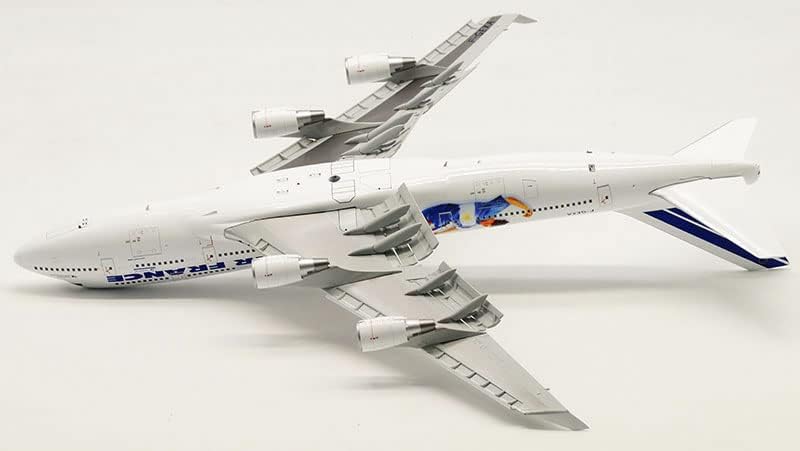 כנפי JC אייר פראנס לבואינג 747-400 F-GEXA דפי מטה 1/200 מטוסי דיאסט דגם שבנה מראש