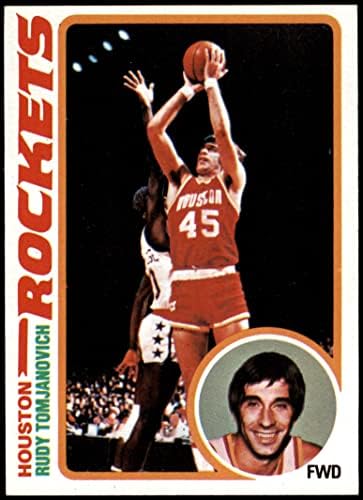 1978 Topps 58 Rudy Tomjanovich Houston Rockets NM Rockets Michigan