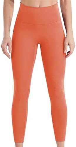 מכנסי ספורט לנשים הרמת הירך חותלות המריצות יוגה במכנסיים בצבע אחיד מכנסי ספורט מותניים גבוהים מכנסי טרנינג