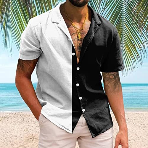 קיץ גברים של חולצות גברים מקרית קצר שרוול אביב קיץ סידור יומי צוואר 3 ד מודפס חולצות קאובוי שמלת חולצות גברים