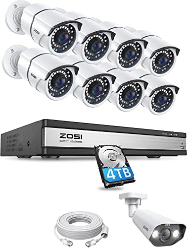 מערכת מצלמות אבטחה של Zosi 16C