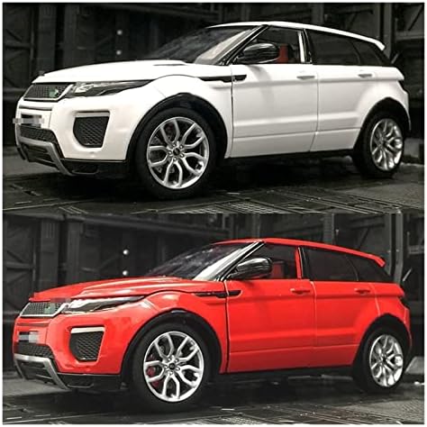דגם מכוניות בקנה מידה עבור Land Rover Evoque Sport SUV SUV מתנות רכב מתכת מיניאטורות לחג המולד
