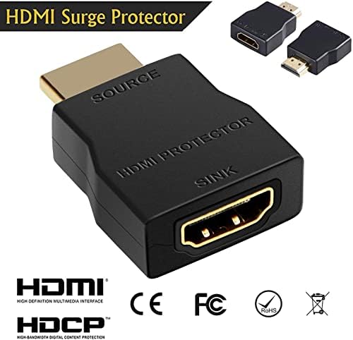 מגן Surge HDMI NewCare, מגן HDMI 1.4 נייד עבור ESD והגנת מתח, תומך ב- HDCP