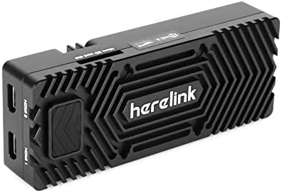 Hex Technology Herelink 2.4GHz Long Range HD מערכת העברת וידאו - V1.1 - שחור