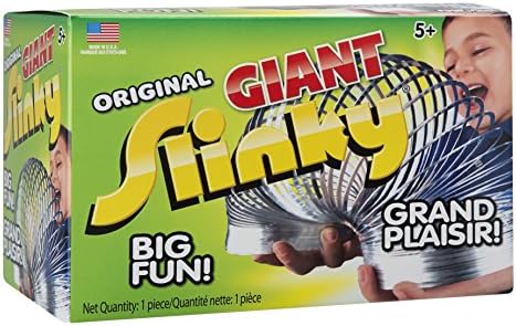 המותג המקורי של המותג הענקית הענקית Slinky Kids Spring צעצוע