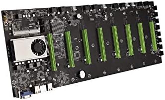 BTC-D37 כריית מעבד האם של מעבד האם 8 חריץ כרטיס מסך תמיכה ב- DDR3 זיכרון משולב VGA צריכת חשמל