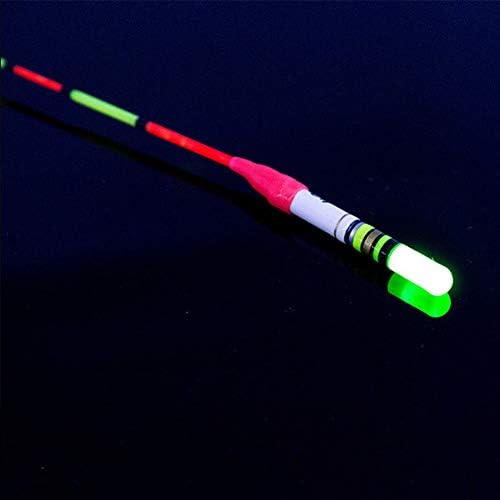 Hahawaii LED מצוף צף, אור LED זוהר מצוף צף אלקטרוני לדיג לילה חיצוני - ירוק