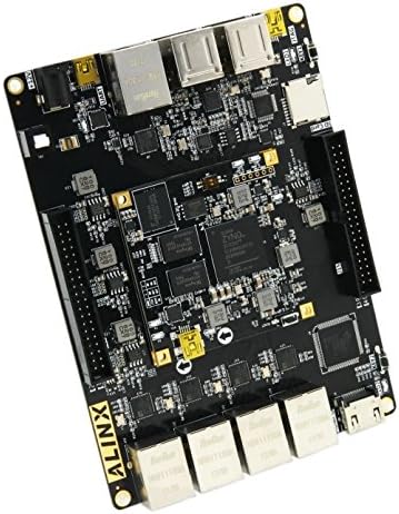 מותג ALINX XILINX ZYNQ-7000 ARM/ARTIX-7 FPGA SOC ZYNQ XC7Z020 לוח פיתוח 32G EMMC 5 יציאות Ethernet