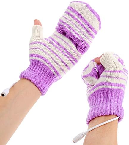 1 זוג מחומם כפפה יוניסקס כפפות חורף ידיים חם ללא אצבעות כפפות-