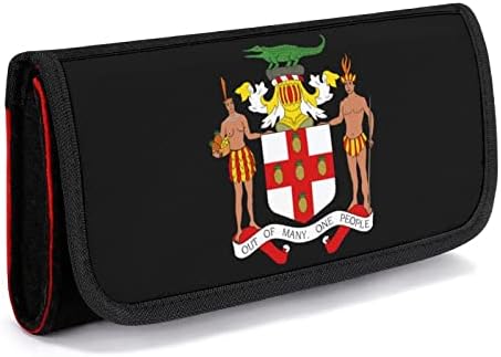 מעיל של זרועות של ג ' מייקה תיק נשיאה עבור מתג נייד משחק קונסולת אחסון תיק מחזיק עם כרטיס חריץ אבזרים