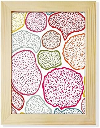 תאי מיקרוסקופ צבעוניים Diythercer מבנים שולחן עבודה ביולוגי מעטר מסגרת תמונה תצוגה ציור אמנות עץ