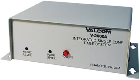 Valcom V-2000a דרך אחת לדרך אחת בקרת עמוד אזור עם כוח