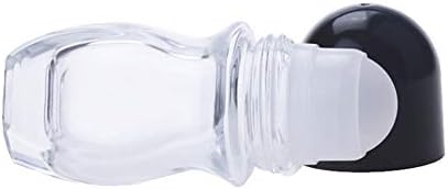 רול על זכוכית בקבוקי עבור שמני אתריים,2 יחידות דאודורנט בקבוקי בושם רולר בקבוקי ריק דאודורנט מכולות רולר כדור