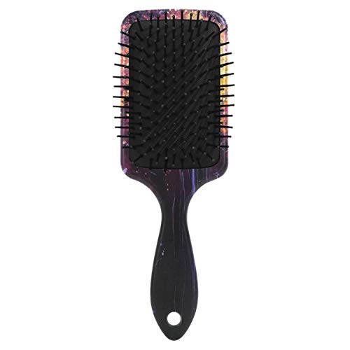 מברשת שיער של כרית אוויר של VIPSK, קבוצת צבי צבעונית פלסטיק ביער, עיסוי טוב מתאים ומברשת שיער מתנתקת אנטי