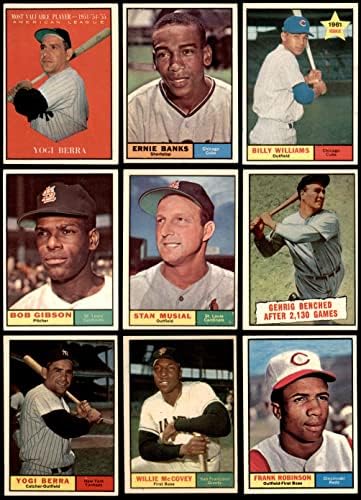 1961 Topps Baseball מספר נמוך סט שלם EX/MT