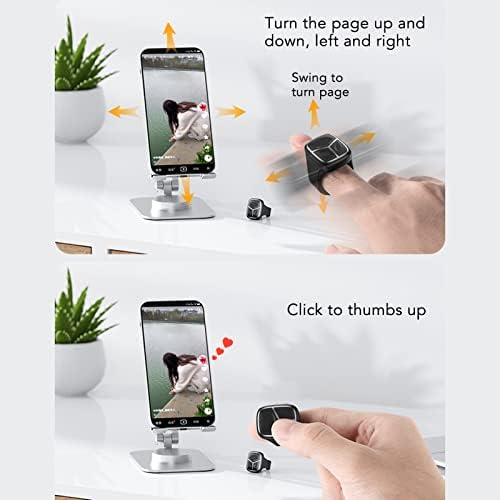 טבעת גלילה של שלט רחוק של Bluetooth, שלט רחוק של תריס מצלמה לסמארטפונים, עמוד אפליקציה אלחוטית TURNER CLICKER