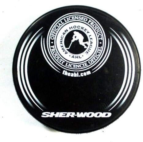 ברידג'פורט סאונד טייגרס לוגו לוגו רשמי AHL הוקי אספנות פאק - כרטיסי הוקי