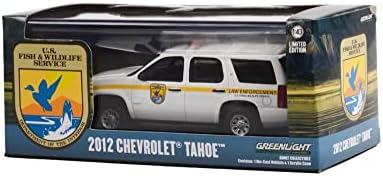 Modeltoycars 2012 Chevy Tahoe, White - Greenlight 86190 - 1/43 Scale Diecast Model Car Car