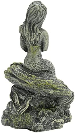 אקווריום בת ים פסל, שרף האקווריום גינון, מעודן בת ים פסל לאקווריום קישוטים, אמנות אוסף פיסול עבור