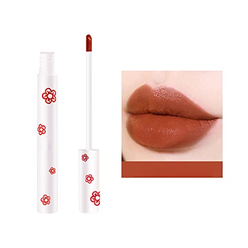נשיקות רול על גלוס 1980 שפתון עם שפתיים איפור קטיפה לאורך זמן גבוהה פיגמנט עירום עמיד למים גלוס ילדה