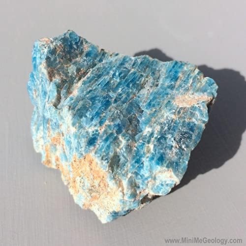פצ ' אמה יסודות כחול אפטיט מחוספס גלם טבעי-ריפוי אבן 1 יחידה