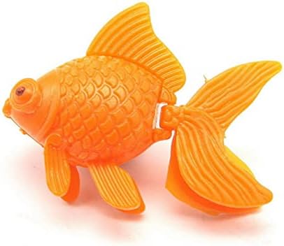 טויאנדונה 125 יחידות מלאכותי דג זהב כתום פלסטיק אקווריום