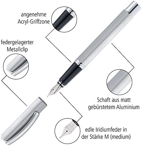 חזון מקוון - סגנון, עט מזרקת טורקיז עם ציפורן בינונית