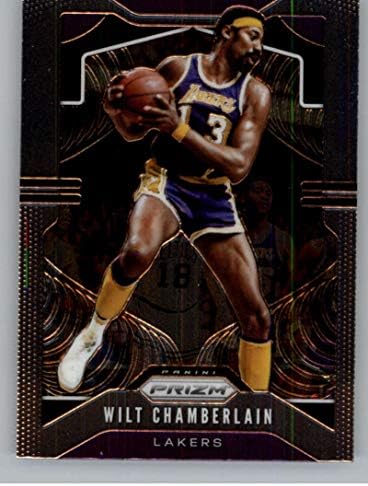 2019-20 Panini Prizm 18 Wilt Chamberlain לוס אנג'לס לייקרס NBA כרטיס מסחר בכדורסל