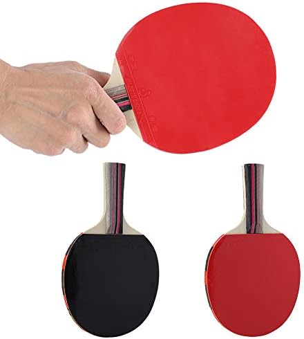 משוטים של Damohony Ping Pong שנקבעו עם כדורים הנושאים תיק עבור שחקני אחיזה