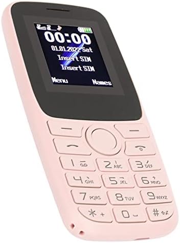 טלפון נייד לא נעול של Naroote, מסך 2.4 אינץ 'טלפון נייד בכפתור גדול 1400mAh Multifunction Sim