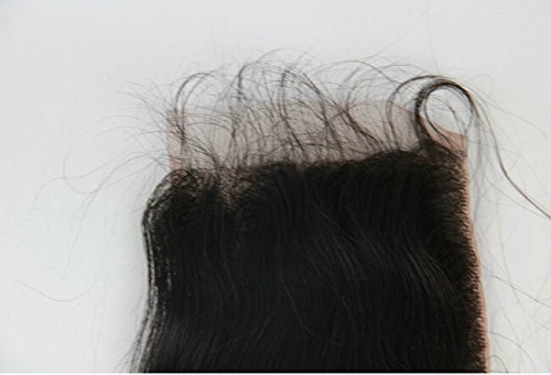 דג 'ון שיער 6 א מולבן קשרים תחרה סגירת 5 5 פרואני בתולה שיער טבעי גוף גל טבעי צבע