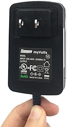 MyVolts 9V מתאם אספקת חשמל תואם/החלפה ל- TP-Link T090060-2B1 PSU חלק-התקע האמריקני